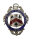Antikes Freimaurer Charity-Jewel aus Sterlingsilber – 1899