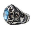 Football High School Ring Josten von 1991 Californien RG66  US 11.5