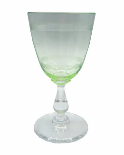 Uranglas Antikglas Weinglas aus den 20er  Jahren (6)