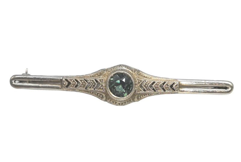 Très Belle Broche Art Déco Vintage 1920/30 Neuve /Old New 10