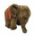 Kleiner Steiff Elefant mit Schild