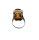 925 Sterling Silber Ring mit Bernstein ART DECO RG 55 aus den 30ern