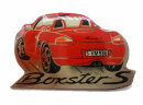 Porsche Boxster S in Rot - Vintage Sammler Pin