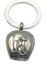 Lutz & Weiss 835 Silber Kinderrassel /Beissring Bambi a.d. 50ern