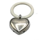 Lutz & Weiss 925 Silber Kinderrassel /Beissring Herz a.d. 50ern