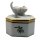Herend Porzellan Deckel Dose mit Katze - Schmuckdose - Pillendose