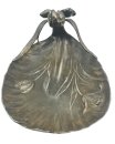 Jugendstil Visitenkarten Ablage Schale – Alfenide für Christofle um 1905