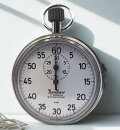 Vintage Hanhart Mechanische Stoppuhr aus Chrom –...
