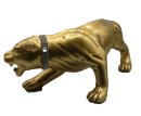 Vintage "Gold" Keramik Panther von Valle dOro Patchi