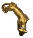 Vintage "Gold" Keramik Panther von Valle dOro Patchi
