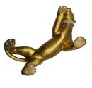 Vintage "Gold" Keramik Panther von Valle dOro Patchi
