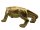 Vintage "Gold" Keramik Panther von Valle dOro Patchi