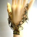 Vintage Armband für Hundeliebhaber – Charm-Armband mit Hundemotiven, 18,5 cm