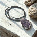 Amethyst Anhänger Naturform 925 Silber –...