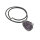 Gothic Romance Amethyst Drusen Anhänger aus 925 Silber