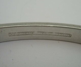 Massiver 925 Silber Serviettenring - BRODERNE W & S SORENSEN DENMARK