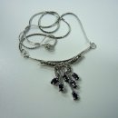 Noblesse - Amethyst Jugendstil Collier mit Markasit Besatz