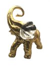 Vintage "Gold" Keramik Elefant von Valle dOro Patchi