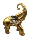 Vintage "Gold" Keramik Elefant von Valle dOro Patchi