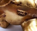 Vintage "Gold" Keramik Elefant von Valle dOro Patchi
