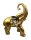 Vintage "Gold" Keramik Elefant von Valle dOro Patchi