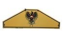 Vintage Emaille Zusatztafel Postbus Austria