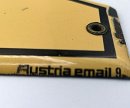 Vintage Emaille Zusatztafel Postbus Austria