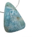 Edler, moderner Larimar Anhänger an 925 Silber...