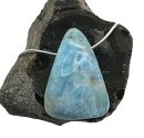 Edler, moderner Larimar Anhänger an 925 Silber...