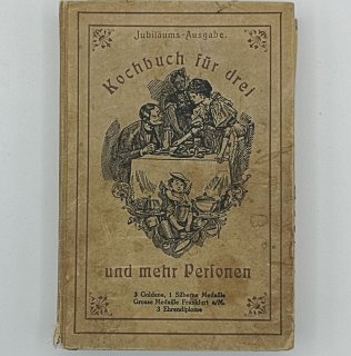 Kochbuch für Drei von Hyazintha Lamprecht von 1922
