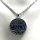 Unbeschreibliches 925 Silber Baum des Lebens Collier mit Lapis