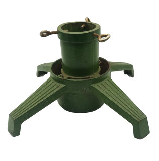 Vintage Christbaumständer Gußeisen grün Wassertank Weihnachtsbaum Stä, 24,00 €