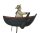VINTAGE - Pendel Balance Figur Matrose im Boot rudernd