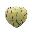 Vintage Herz-Vase aus Keramik – 50er Jahre Rockabilly – Abstrakte Kunst – Made in Germany