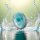 925 Silber Designer Ring mit Larimar und Topasen