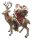 Goebel - Fitz and Floyd Cardinal Christmas - Santa mit Rentier