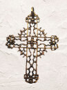Neo-Barock-Kreuzanhänger aus Silber – Original um 1900