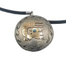 Silber und Gold Vintage Anhänger von Graziella Laffi...