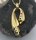 Vintage 585 Goldkette mit Anhänger mit unterschiedlichen Edelsteinen