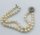 Perlenarmband aus Akoya-Zuchtperlen 21,5 cm mit 750 Goldschließe