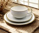 Rosenthal Sanssouci 3-teiliges Tee-Set mit Poliergoldband...