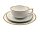 Rosenthal Sanssouci 3-teiliges Tee-Set mit Poliergoldband – Rokoko Porzellan