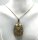 Tutanchamun Anhänger an Kette a.d. 60er  – 935 Silber vergoldet