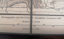 Antike Landkarte Faltkarte auf Leinen - Vaihingen a.d. Enz - 1901