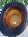 Antiker Seiden Glanz Zylinder um 1920 HG 58,5  Chapeau Claque Klapphut