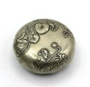Jugendstil Puderdose / Pillendose Veilchendekor um 1910