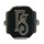 Silber Siegelring RG58 mit Monogramm F.S. auf Onyxplatte – um 1925