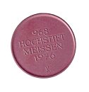 Porzellan Siegel Bischof von Meissen 1976 Böttger...