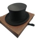 Antiker Seiden Glanz Zylinder um 1920 HG 57,5  Chapeau...