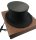 Antiker Seiden Glanz Zylinder um 1920 HG 57,5  Chapeau Claque Klapphut
